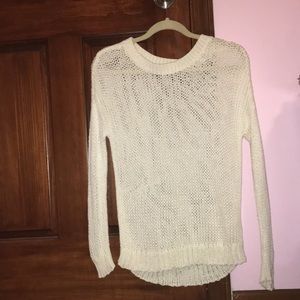 American Eagle white sweater